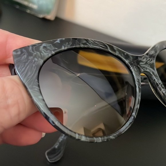 Balenciaga Marbled Cat Eye Sunglasses with case main image 7